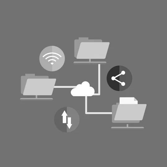 Share file in LAN/WAN (local network or over internet)